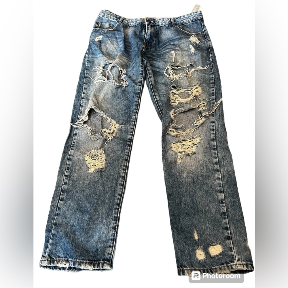 Zara premium wash trafaluc jeans